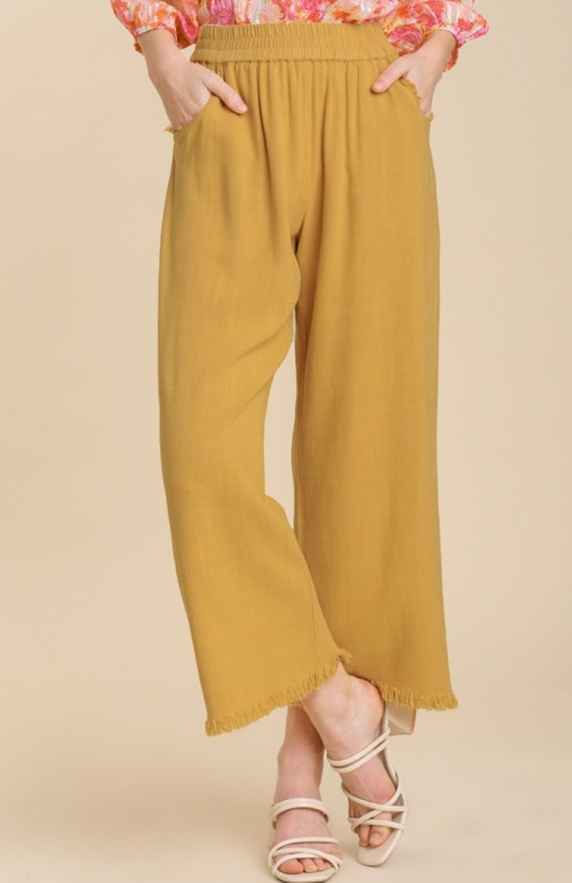 Flowy Cotton/Linen Pants